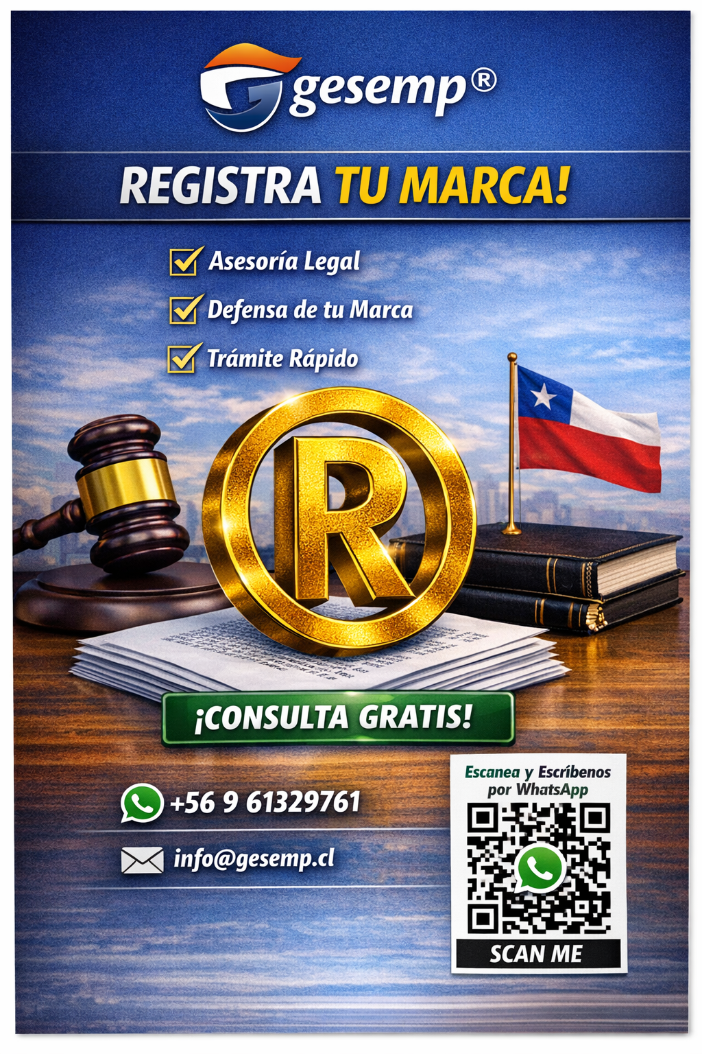 Flyer Registro de Marcas GESEMP®